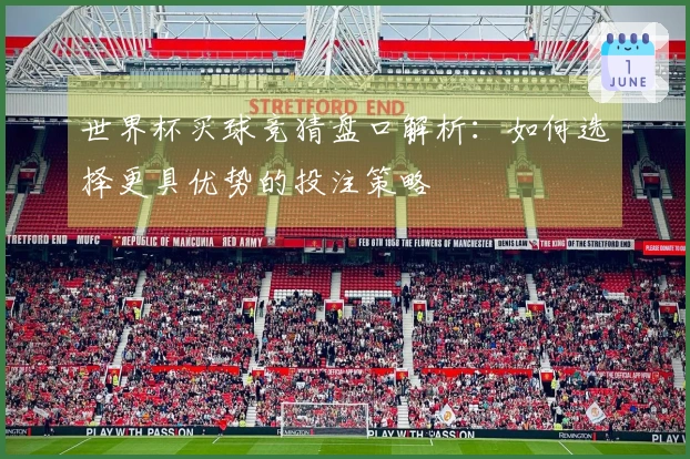 世界杯买球竞猜盘口解析：如何选择更具优势的投注策略