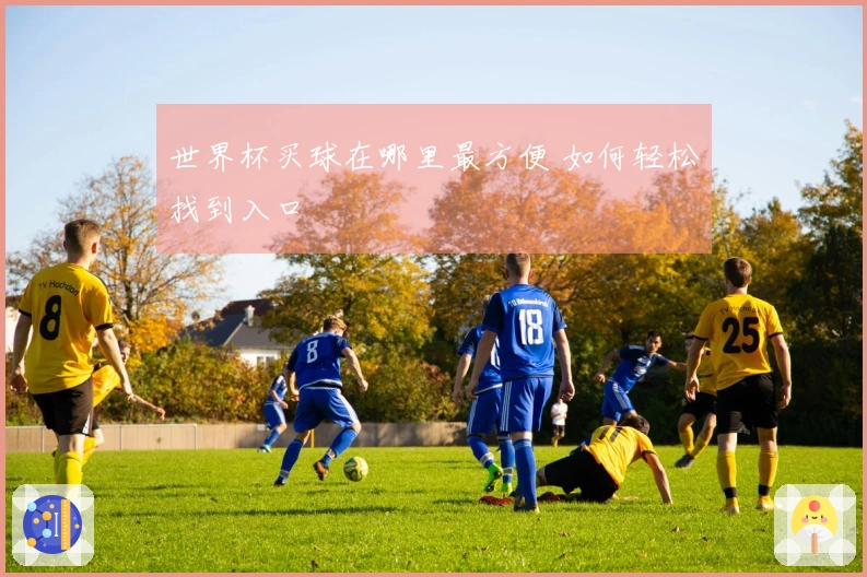 世界杯买球在哪里最方便 如何轻松找到入口