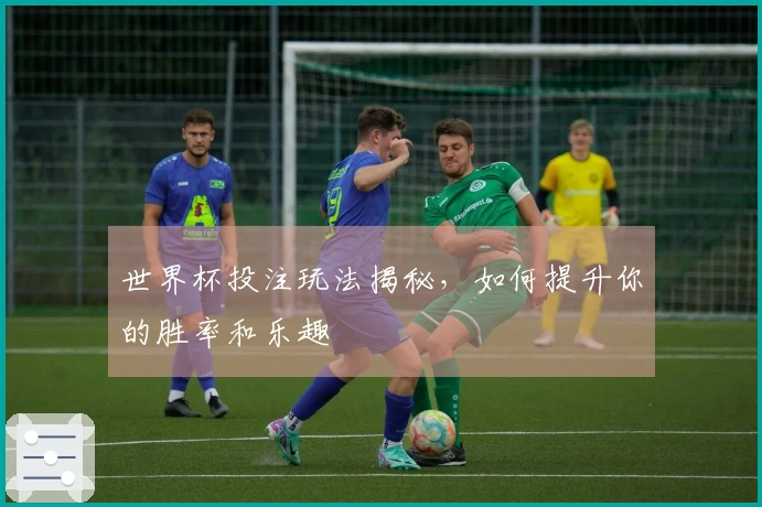 世界杯投注玩法揭秘，如何提升你的胜率和乐趣